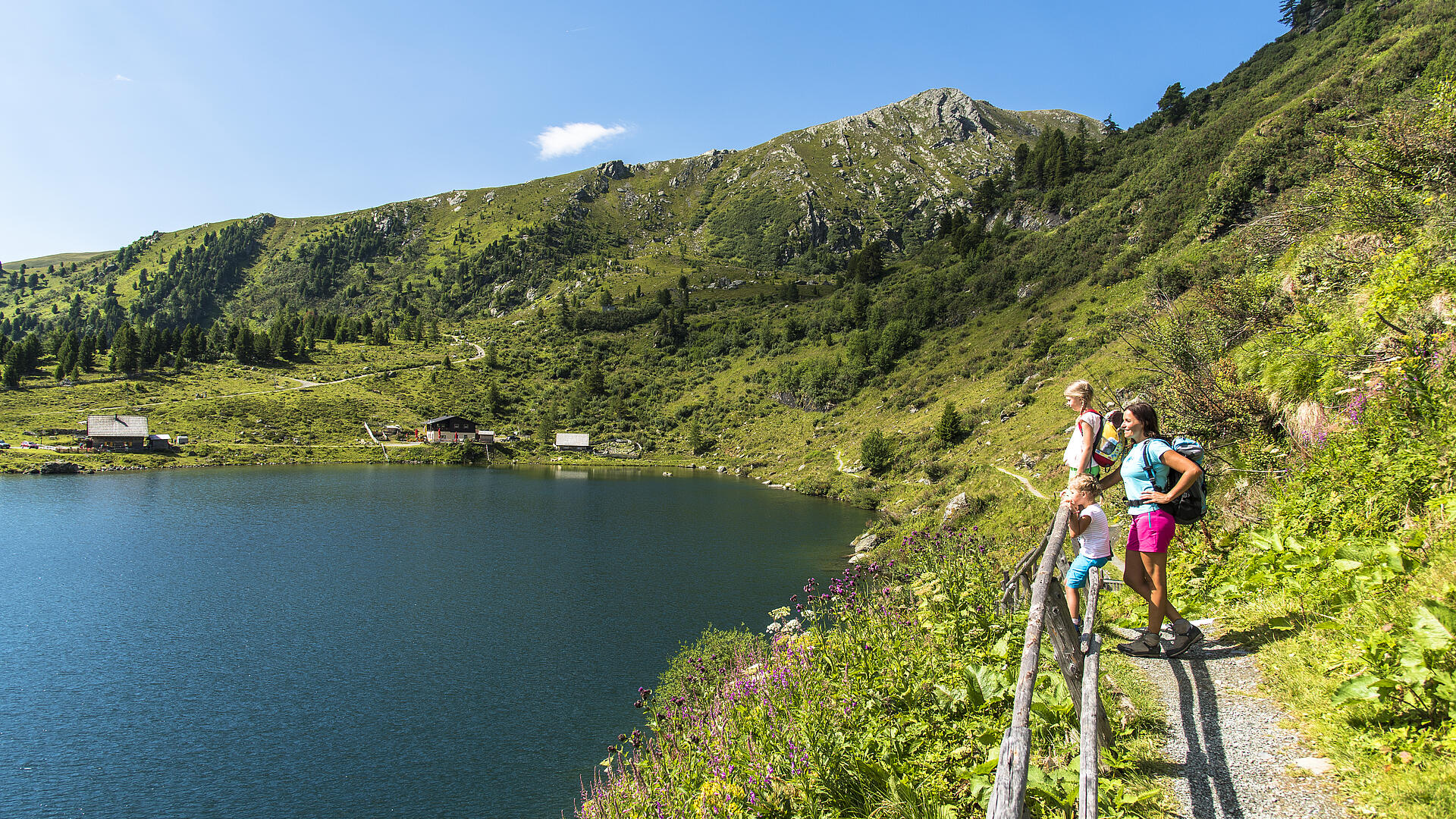 Familienwandern am Falkertsee