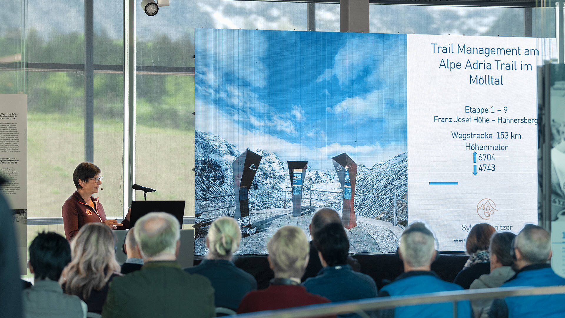 Vortrag beim  6. Alpe-Adria-Trail Informationstag