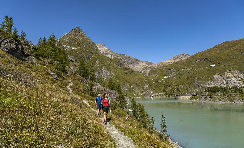 Alpe-Adria-Trail Margaritzen Stausee