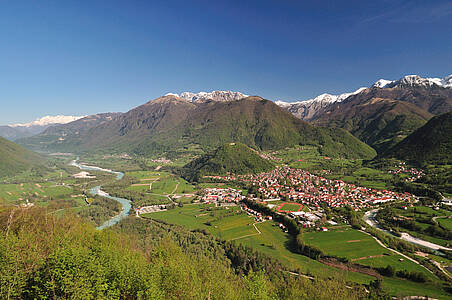 Alpe-Adria-Trail Weg des Friedens Slowenien-Italien