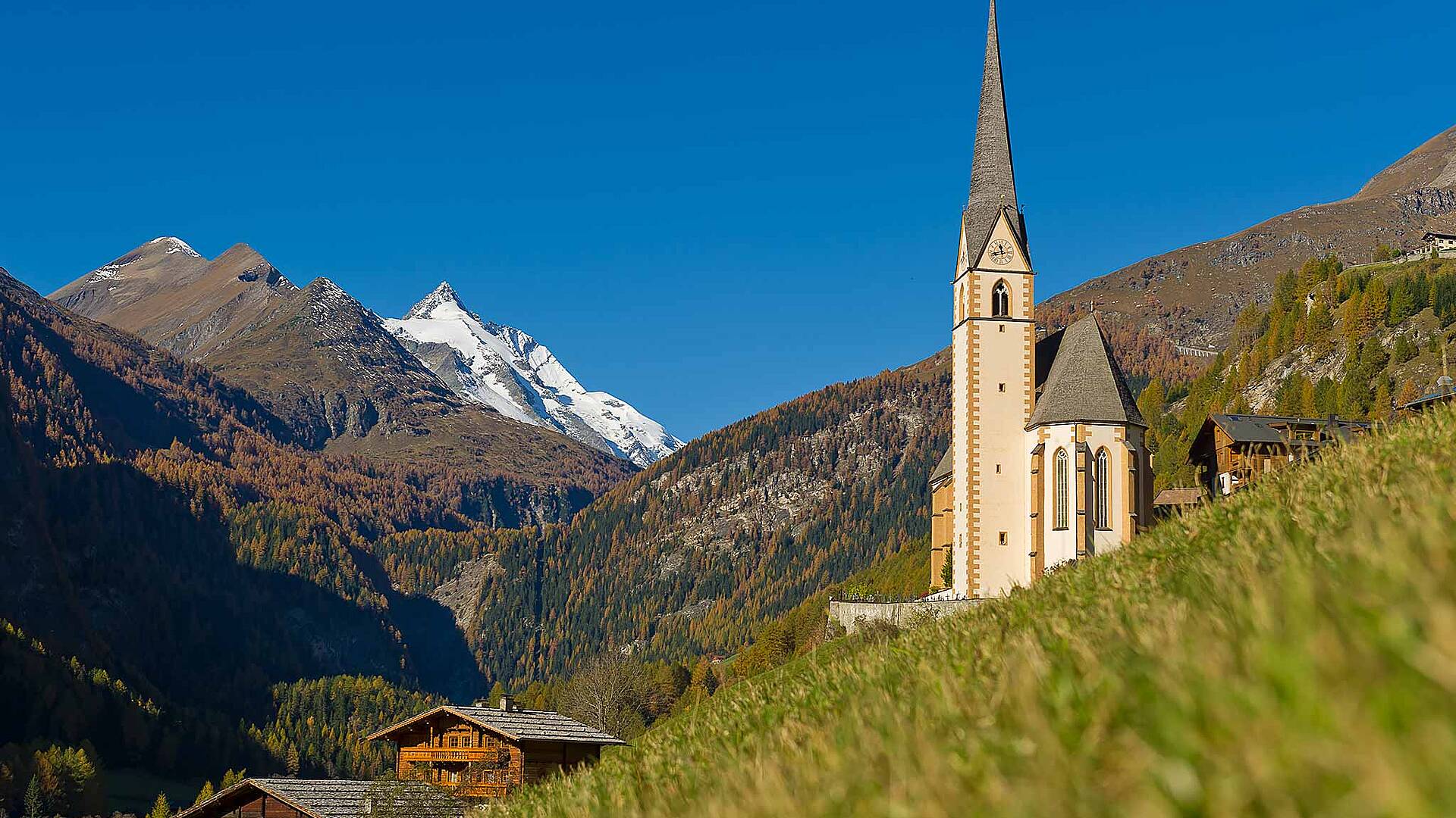 Kirche in heiligenblut grossglockner original