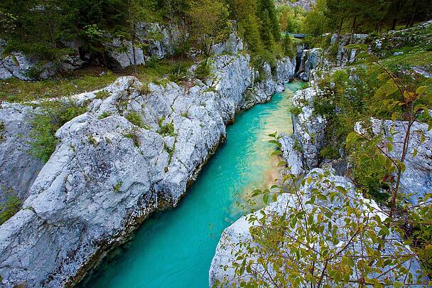 Grosse Soca Schlucht